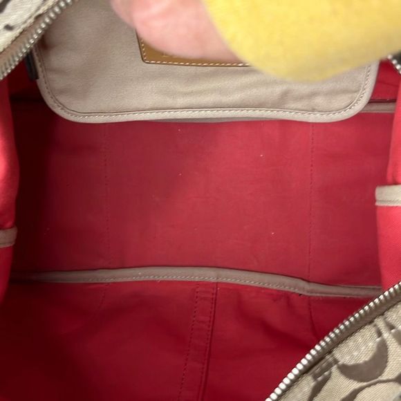 COACH Hadley signature brown shoulder-bag satchel handbag - Picture 7 of 7